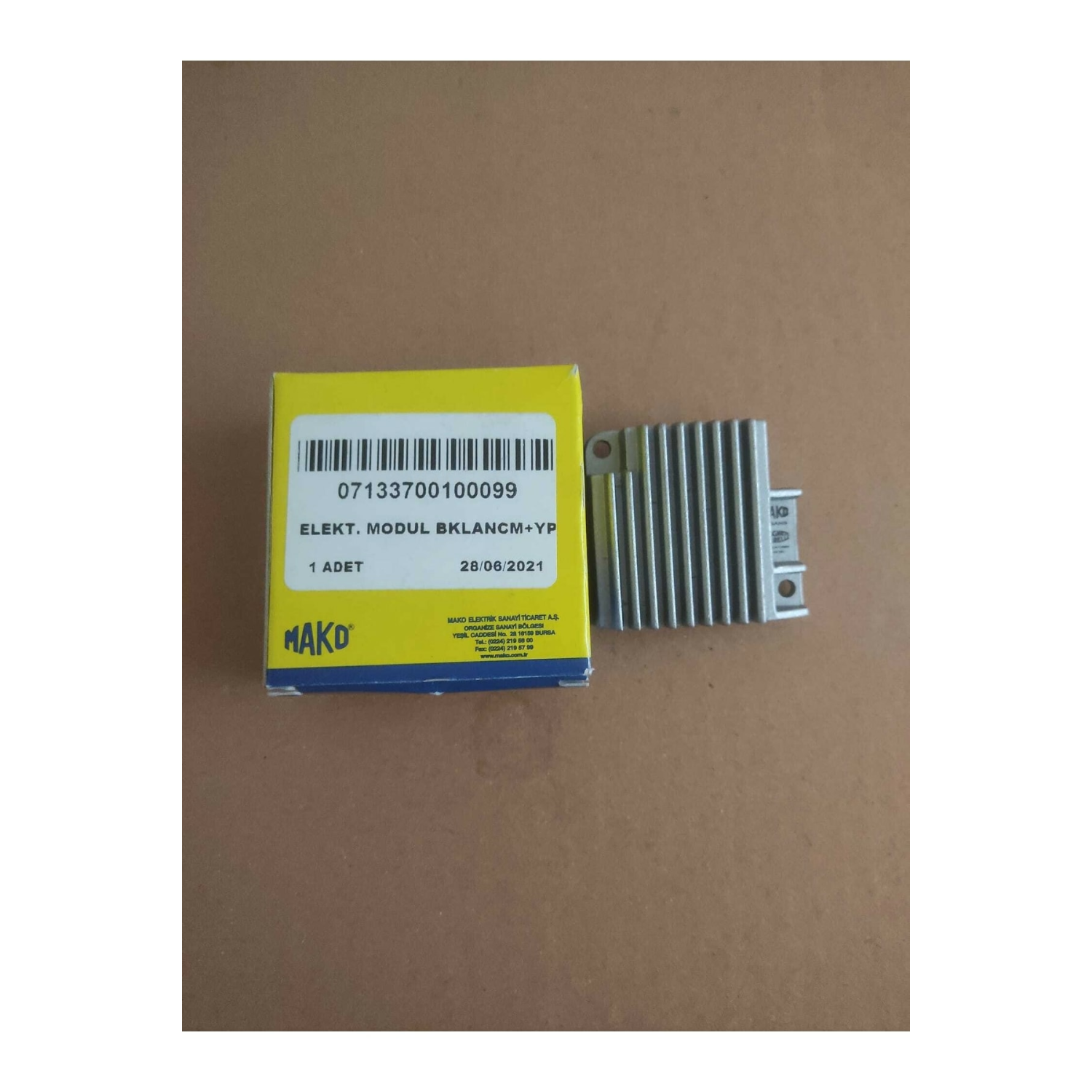 07133700100099 Mako Ateşleme Modulü Fiat Tofaş ŞAHİN DOĞAN KARTAL Slx