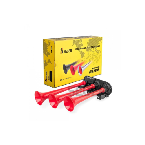 SEGER 86EH ÜÇ BORULU SAYDIRMALI 24 VOLT ARAP DALİ DALİ KORNA