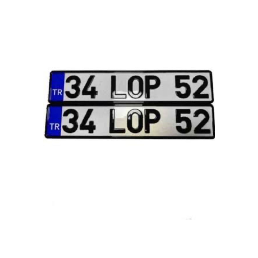 Beşiktaş Baskı App Plaka