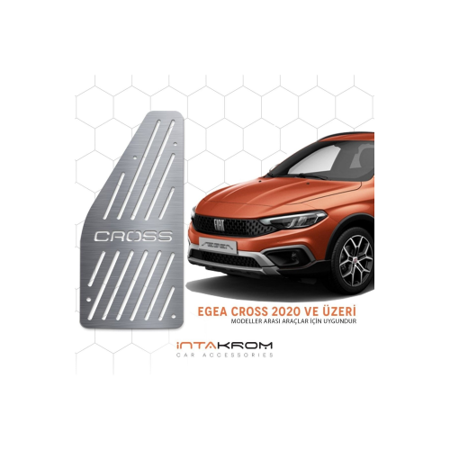 Fiat Egea Cross Krom Ayak Dinlendirme Pedalı - 2020 Ve Üzeri