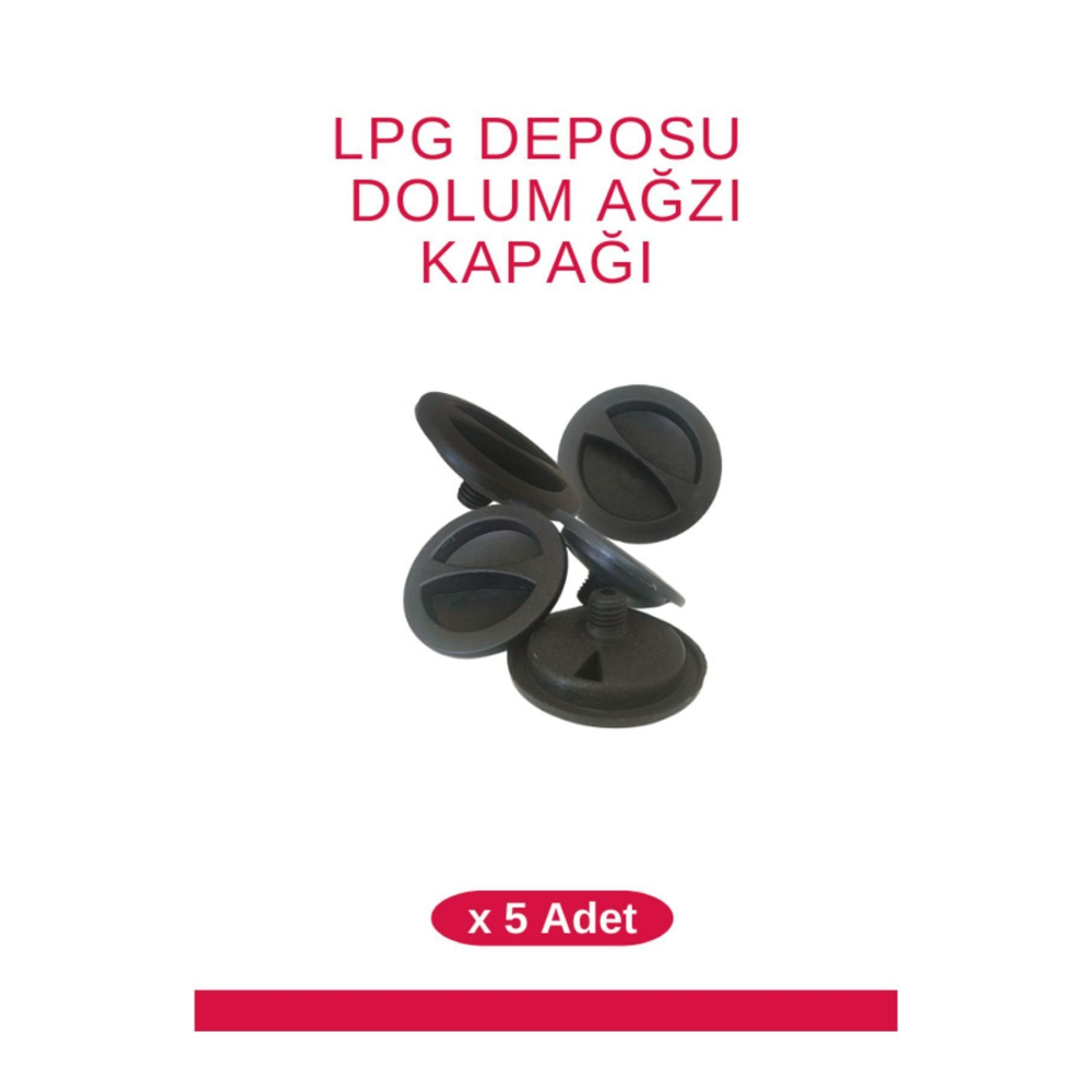 Atiker Lpg Depo Dolum Ağzı Kapağı Ince Diş ( 5 Adet )