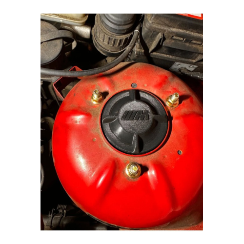 2'li BMW E30 E36 E46 Amortisör Kule Koruma Kapağı M Logolu