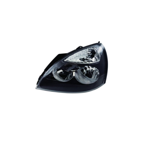 Renault Clio 2 - II / Clio 3 - III Sağ Ön İçi Siyah Far (2002 - 2004) - 7701054063 Uyumlu