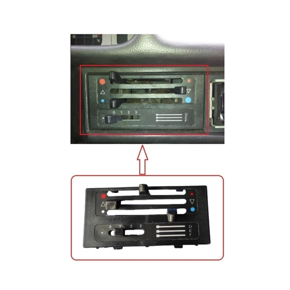 Tofaş Doğan Şahin Kartal Kalorifer Kumanda Paneli Düğmeli Takım