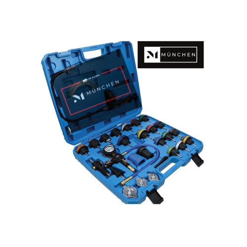 Munchen 28 Parça Profesyonel Radyatör Su Kaçak Test Kiti Germany Teknoloji