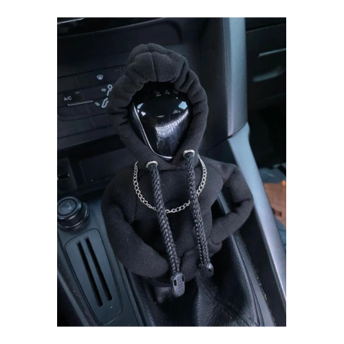 Araç Vites Kılıfı - Vites Poları - Vites Kıyafeti - Her Araca Uyumlu 1. Kalite siyah zincirli