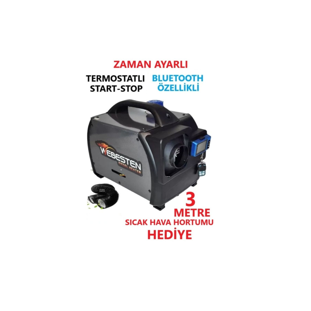 Webasto Muadili 12-24-220 Volt Çanta Tip Dizel Isıtıcı