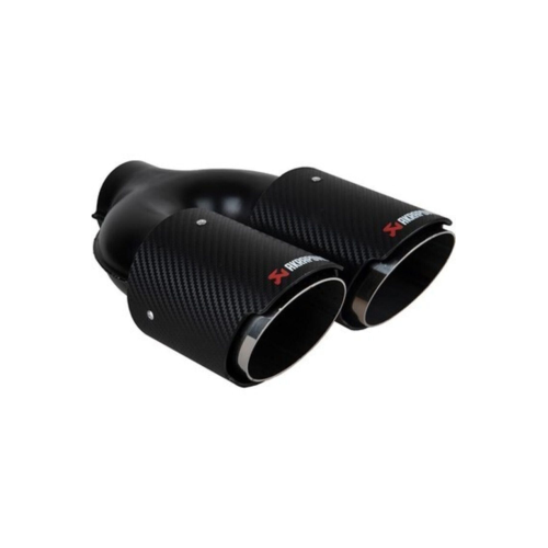 Akrapovic Karbon Egzoz Ucu Çift Cıkış --MAYUK DİZAYN--