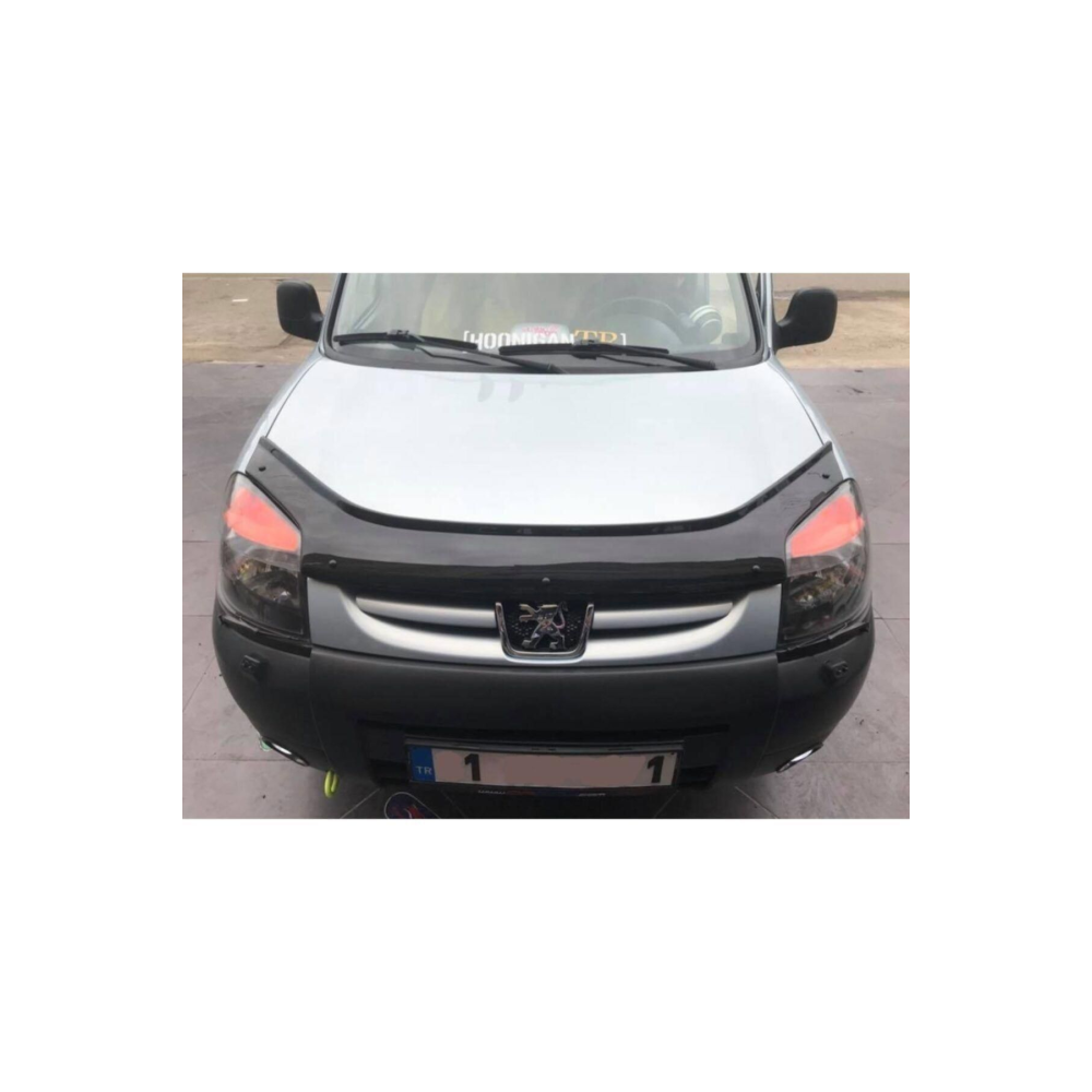 Peugeot Partner (2004-2009) Kaput Koruma / Kaput Rüzgarlığı Kaput Plexi Uyumlu