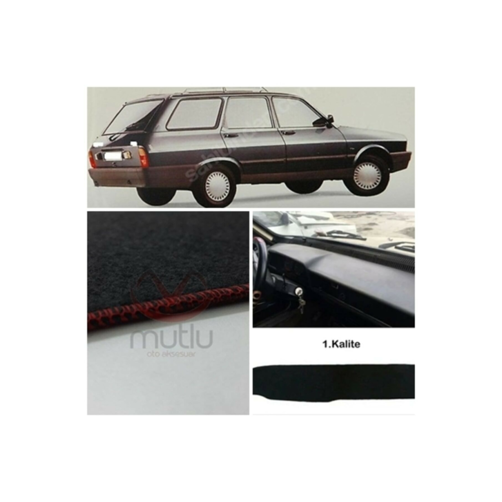 Renault 12 Toros Kaput Maskesi+torpido Halısı