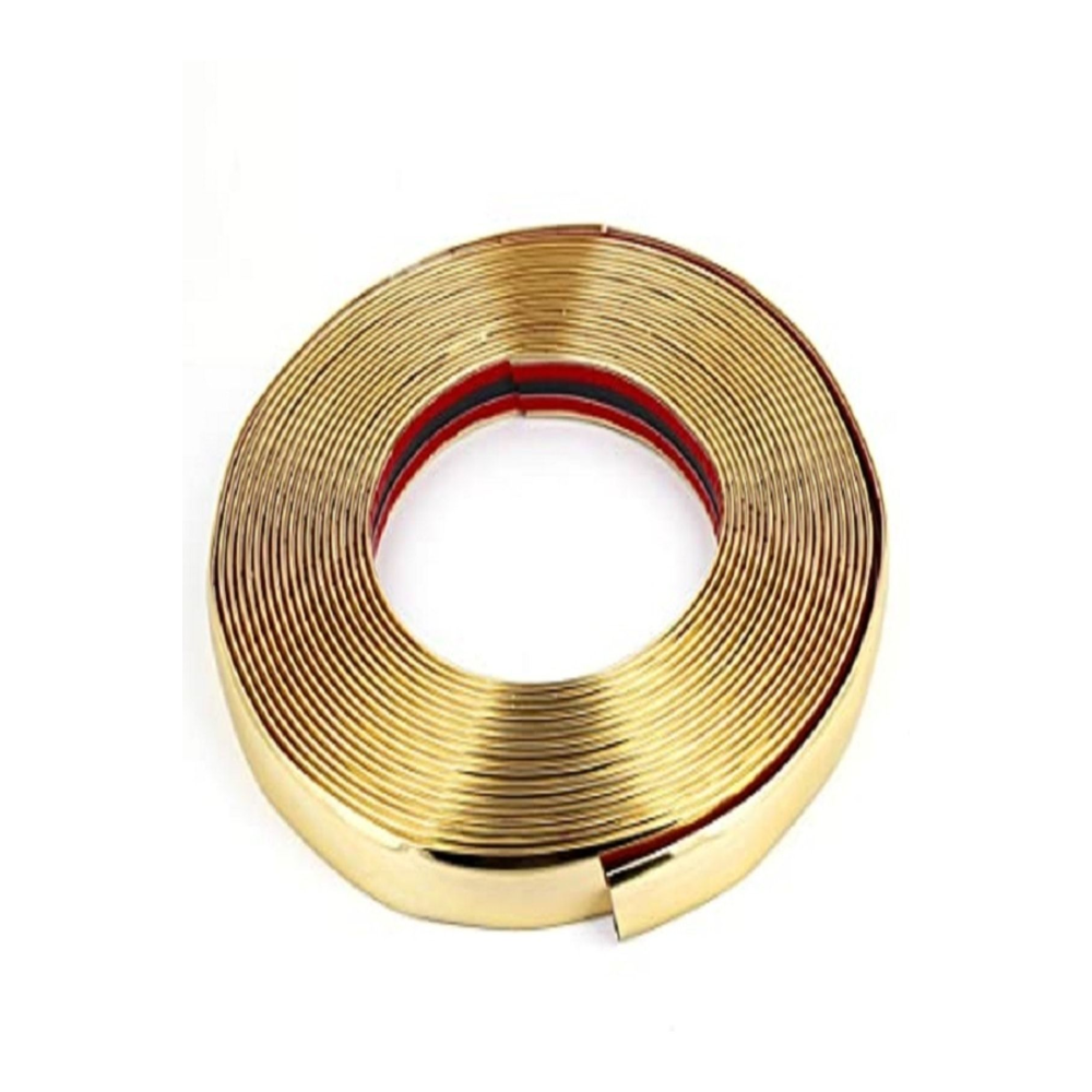 18 Mm 3d Dekoratif Altın Şerit Çıta Panjur Şerit 5 Metre