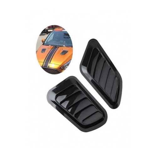 Birben Kaput Üstü Havalandırma Piano Black Izgara Venti Üniversal Uyumlu