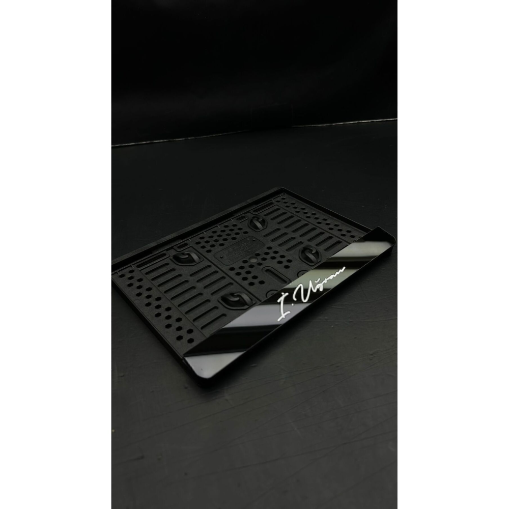 Kişiye Özel Motor  Uyumlu  Pleksi Takmatik Plakalık