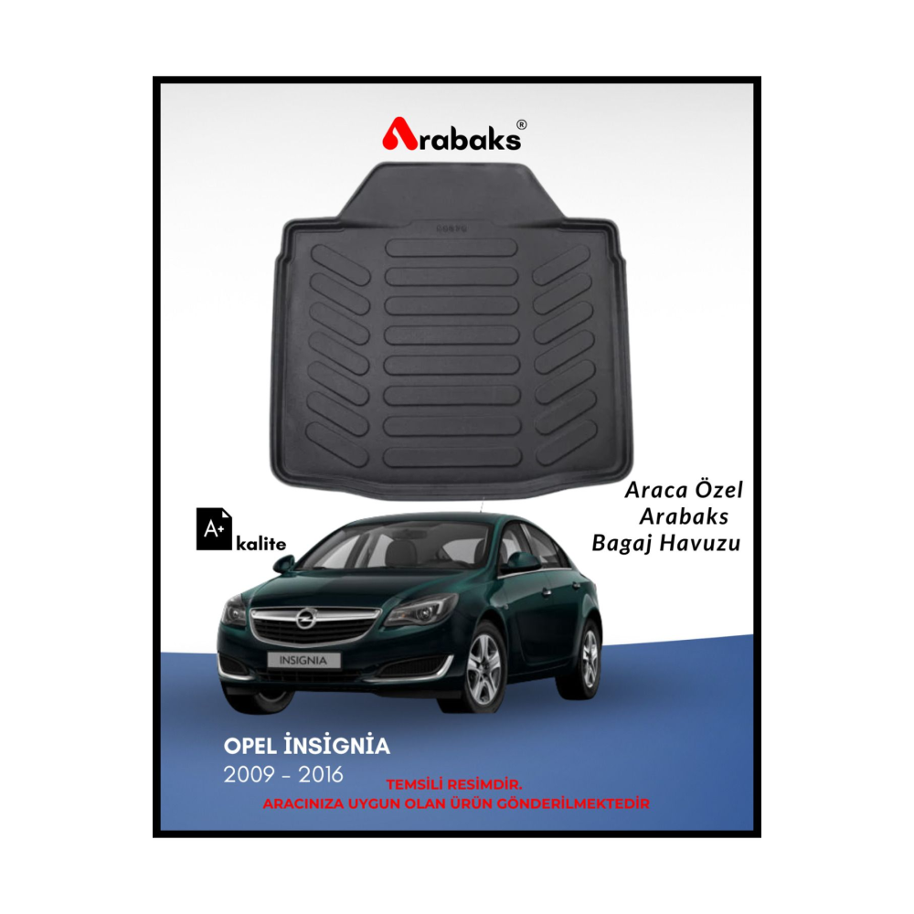 Opel İnsignia 2009-2016 Bagaj Havuzu (A+ Kalite)