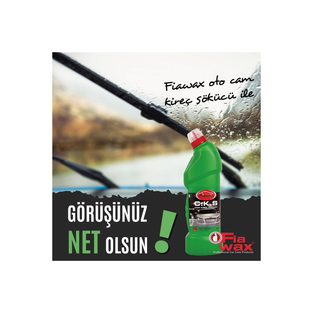 Oto Cam Kireç Sökücü 1lt