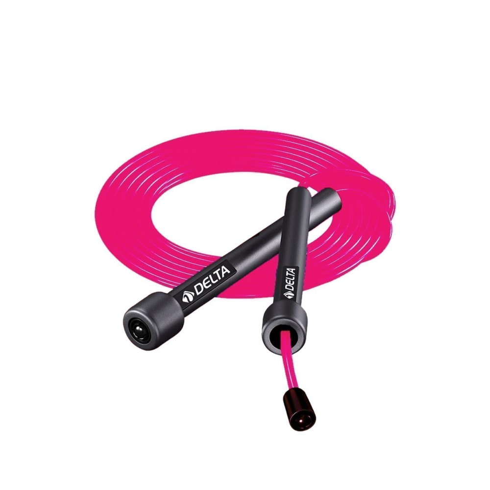 Fuşya Uzunluğu Ayarlanabilir Deluxe Atlama İpi