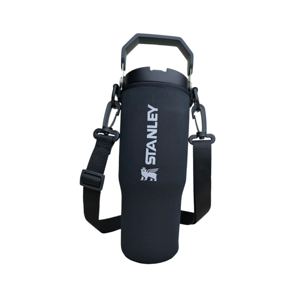 Flip Straw Tumbler 0.88 Litre Neopren Termos Kılıfı Ve Omuz Askısı