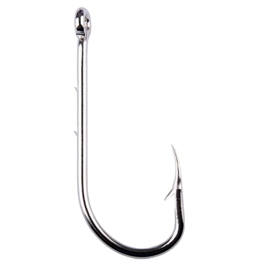 1466 Delikli Tırnaklı Papağan Olta Iğnesi 100'lü Kutu Nikel