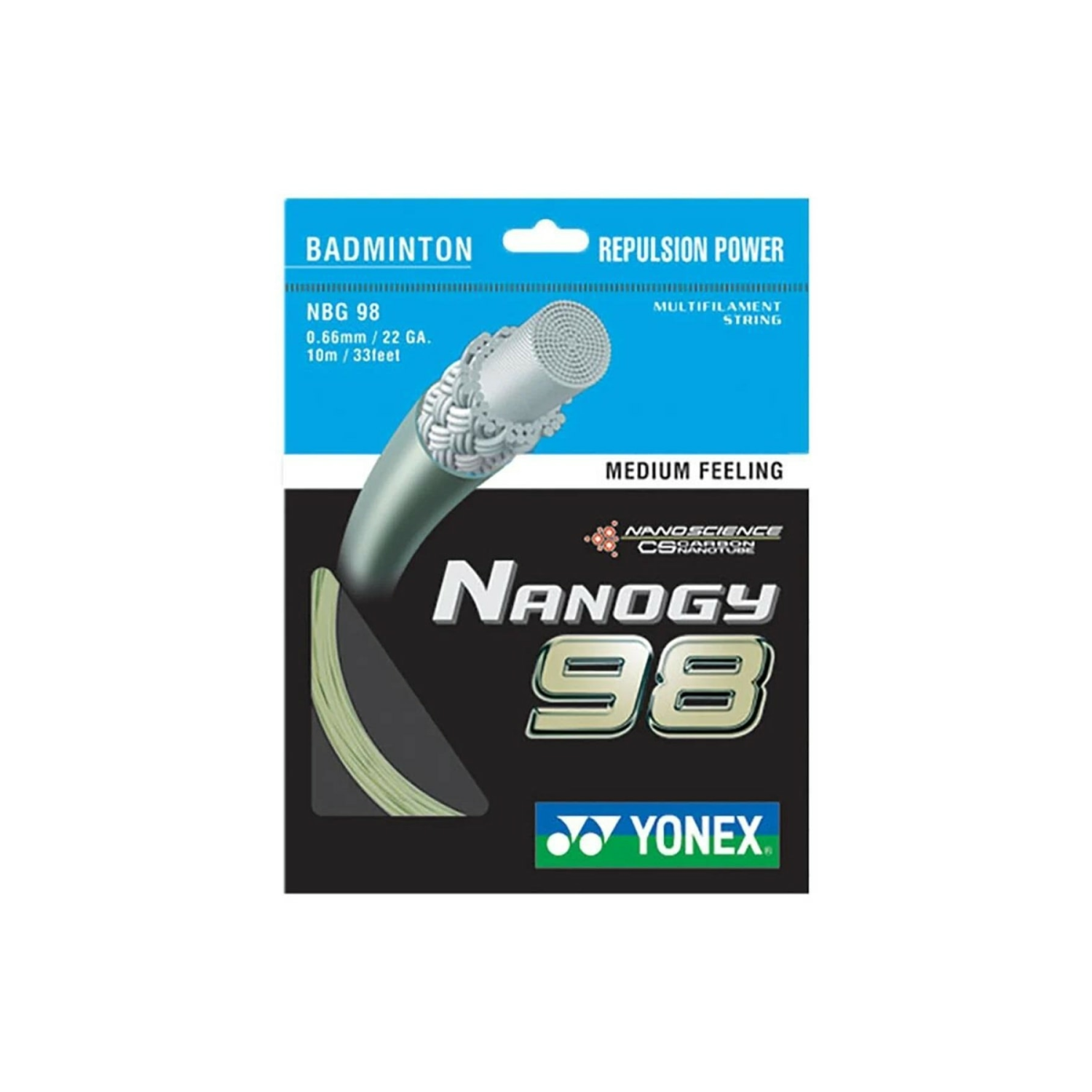 Nbg 98 Badminton Kordajı 200 m Gümüş Gri