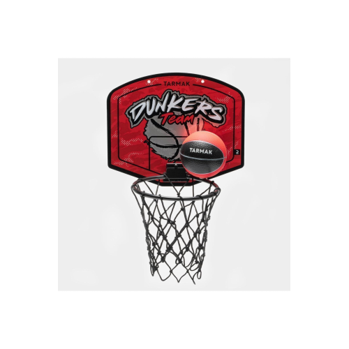 Tarmak Çocuk / Yetişkin Mini Basketbol Potası - Kırmızı / Gümüş - Sk100 Dunkers