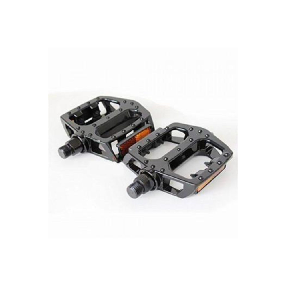 Mtb Bisiklet Pedalı Alüminyum Geniş Siyah [takım]