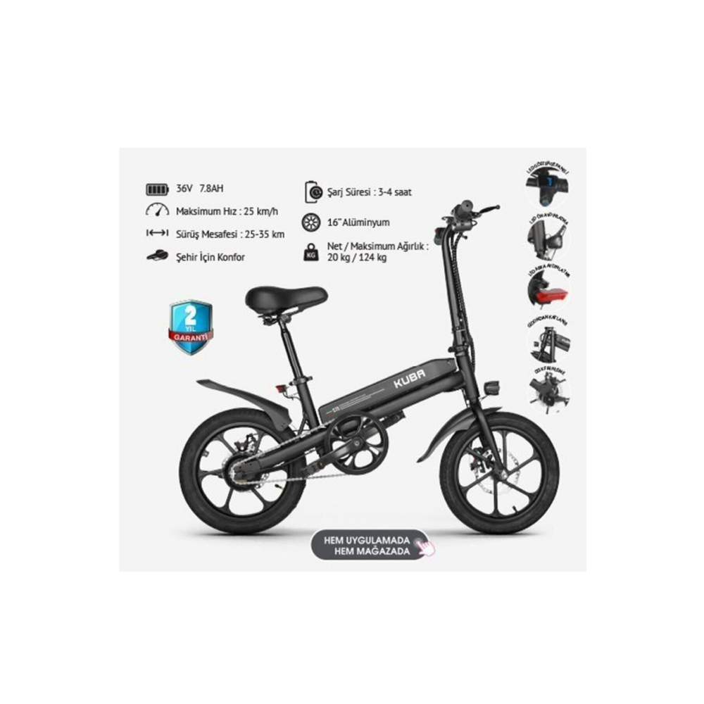 Kuba S15 Rks Elektrikli Bisiklet 16