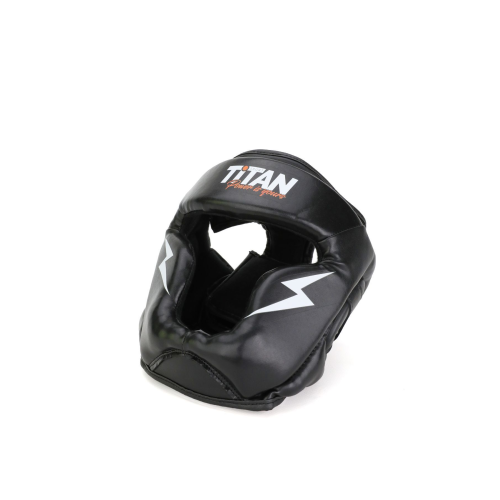 Yüz Korumalı Siyah  Antreman Boks Kaskı