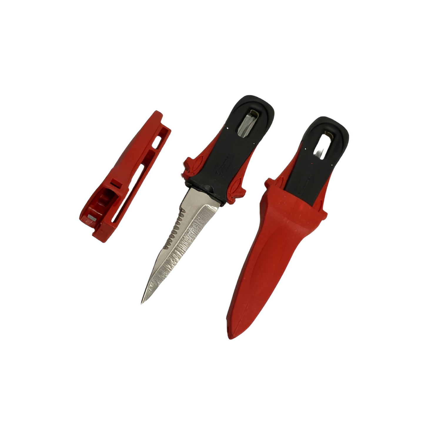 Siyah Kırmızı Dalış Bıçağı