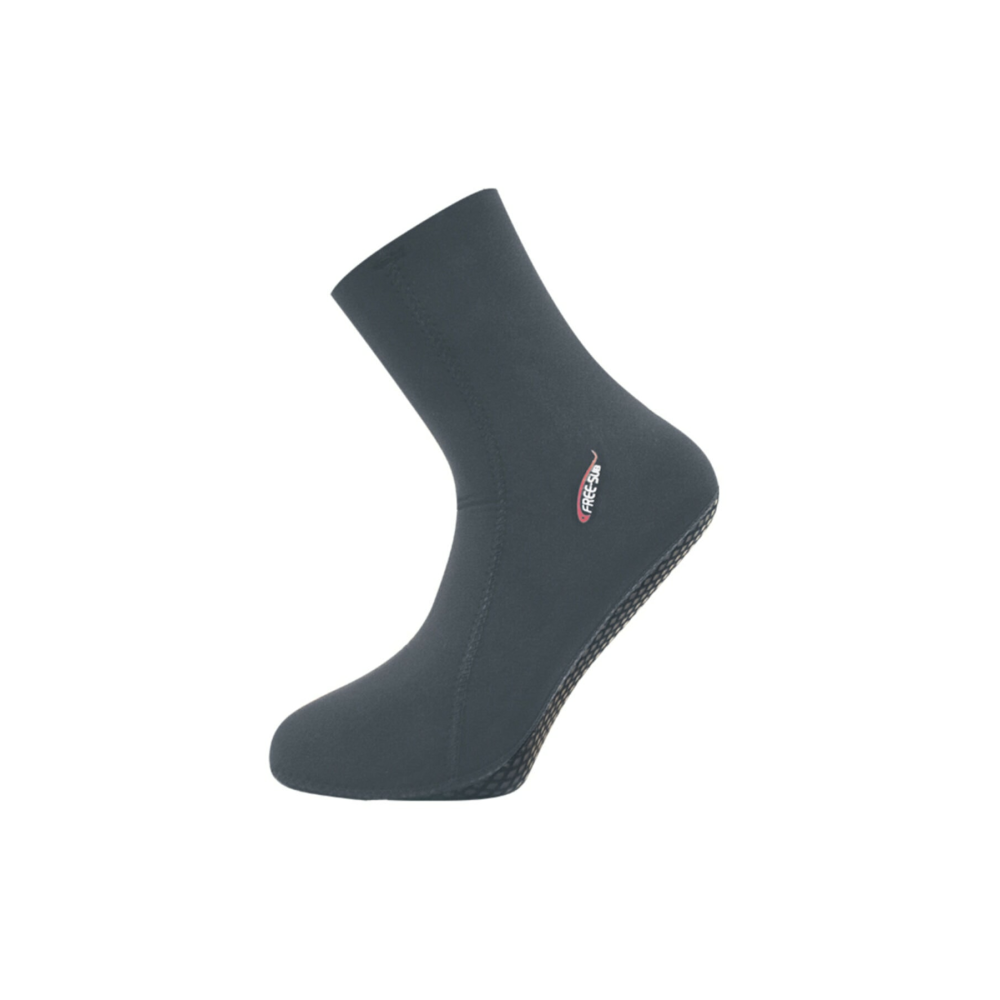 7mm Siyah Renk (jarse/havlu) Kaymaz Tabanlı Dalış Çorabı