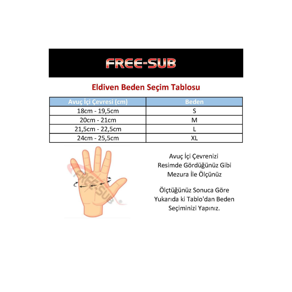 Diver Pro 3mm Black (SİYAH) Neopren Dalış Eldiveni