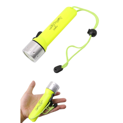 Profesyonel Su Altı Ve Dalış Feneri Suya Dayanıklı El Feneri