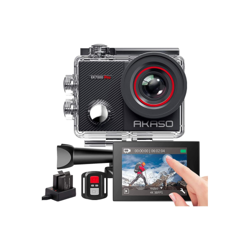 Aksiyon Kamerası 4K 20MP WiFi 40M Su Altı Kamerası Su Geçirmez Ultra HD Dokunmatik