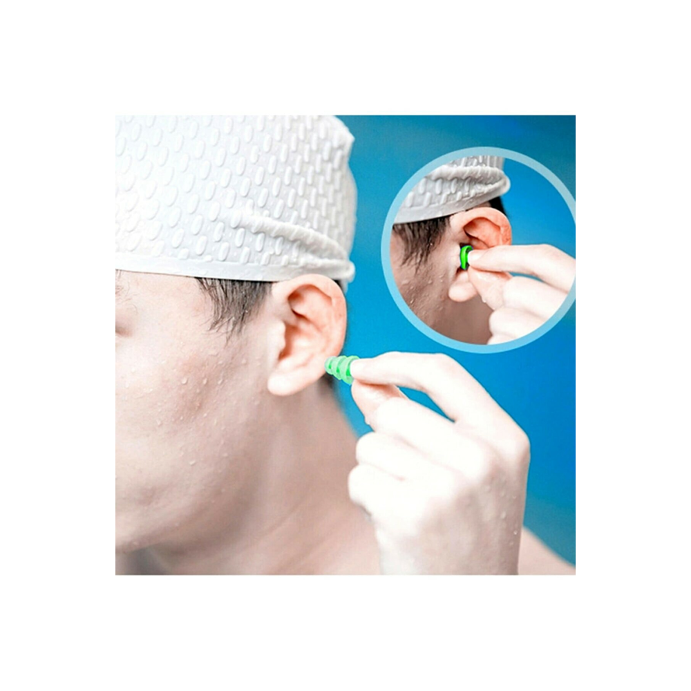 Profesyonel Su Ve Ses Geçirmez Tıkaç Kulak Ve Burun Tıpası Yüzme Duş Ve Uyku Için Uygun Tıkac