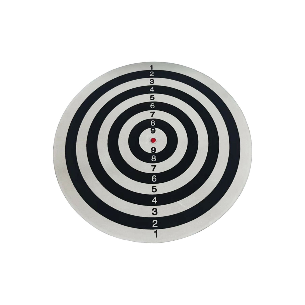 Flocked Dart Seti 45 Cm (18 İnç) Büyük Boy + 6 Dart Oku (18 Gr) Hedef Tahtası