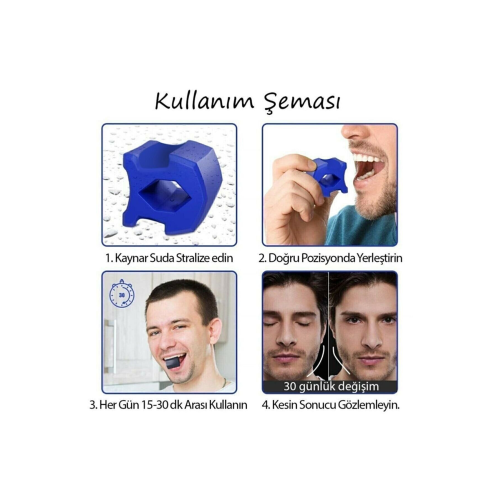 Dişliksiz Uzun Ömürlü Orta Seviye Jawline Balls Çene Egzersiz Topu Sağlıklı Besin Sınıfı Silikon