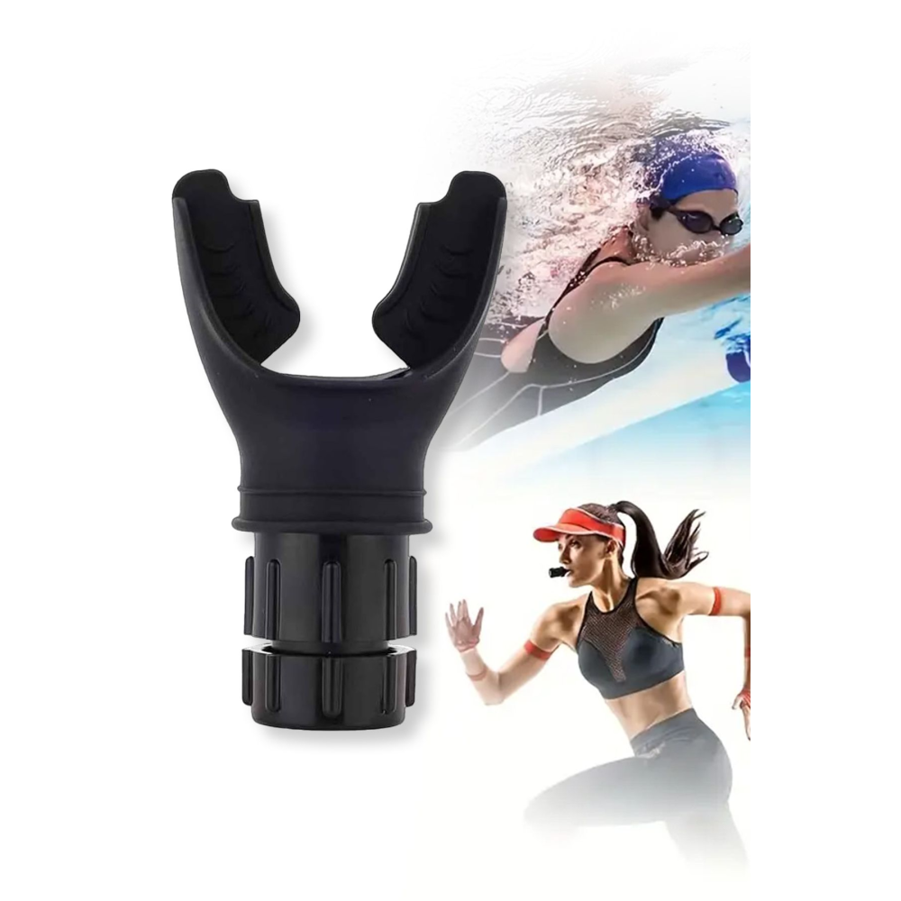 Nefes Egzersiz Aleti Siyah- Solunum Direnç Cihazı- Kondisyon Ve Akciğer Geliştirici