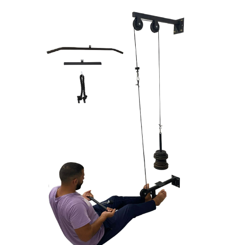 Duvar Tipi Cable Crossover Lat Puldown & Pushdown ,row ,biceps ,triceps Omuz Çalışma Istasyonu