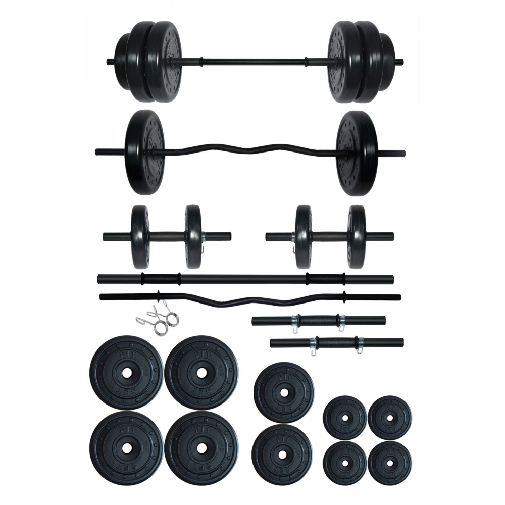 68 kg Z Barlı Halter Seti Ve Dambıl Seti Ağırlık Fitness Seti