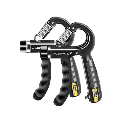 Ayarlı (sayaçlı) El Yayı 5-60 Kg Ayarlanabilir Bilek Kas Güçlendirme Aleti Kaydırmaz Damar Çıkartıcı