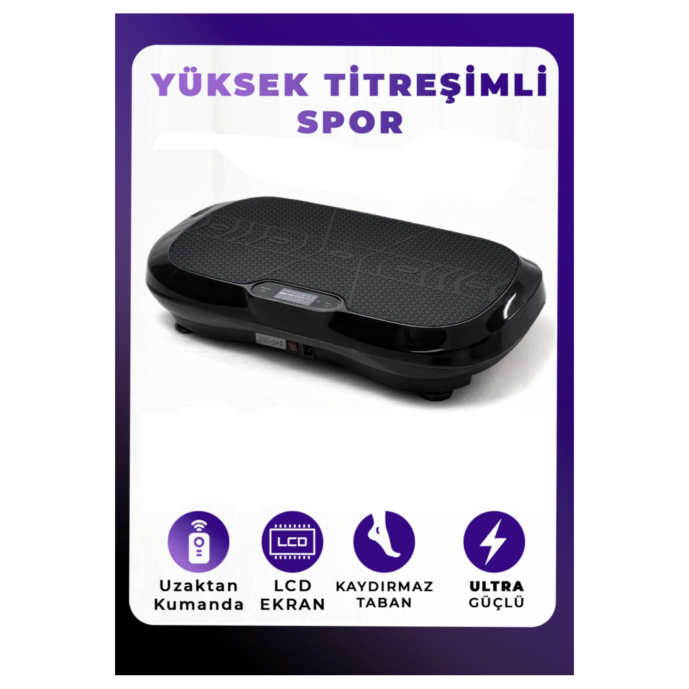 Prime Model Yüksek Titreşimli Zayıflama, Egzersiz Ve Spor Cihazı - Kondisyon Ve Spor Aleti