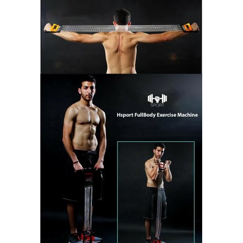 Premium Tüm Vucut Egzersiz Aleti El Bilek Yayı,karın Mekik Aleti,göğüs Sırt Kol Omuz Spor Aleti