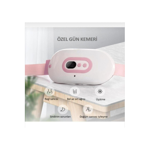 Özel Gün Kemeri - Regl Ağrıları Için Titreşimli Isı Veren Kemer