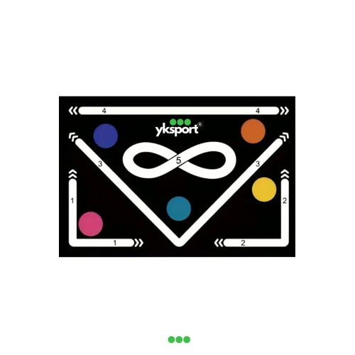 Orijinal Kaymaz Futbol Antrenman Matı Ve Eğitim Seti Top Tekniği Geliştirme