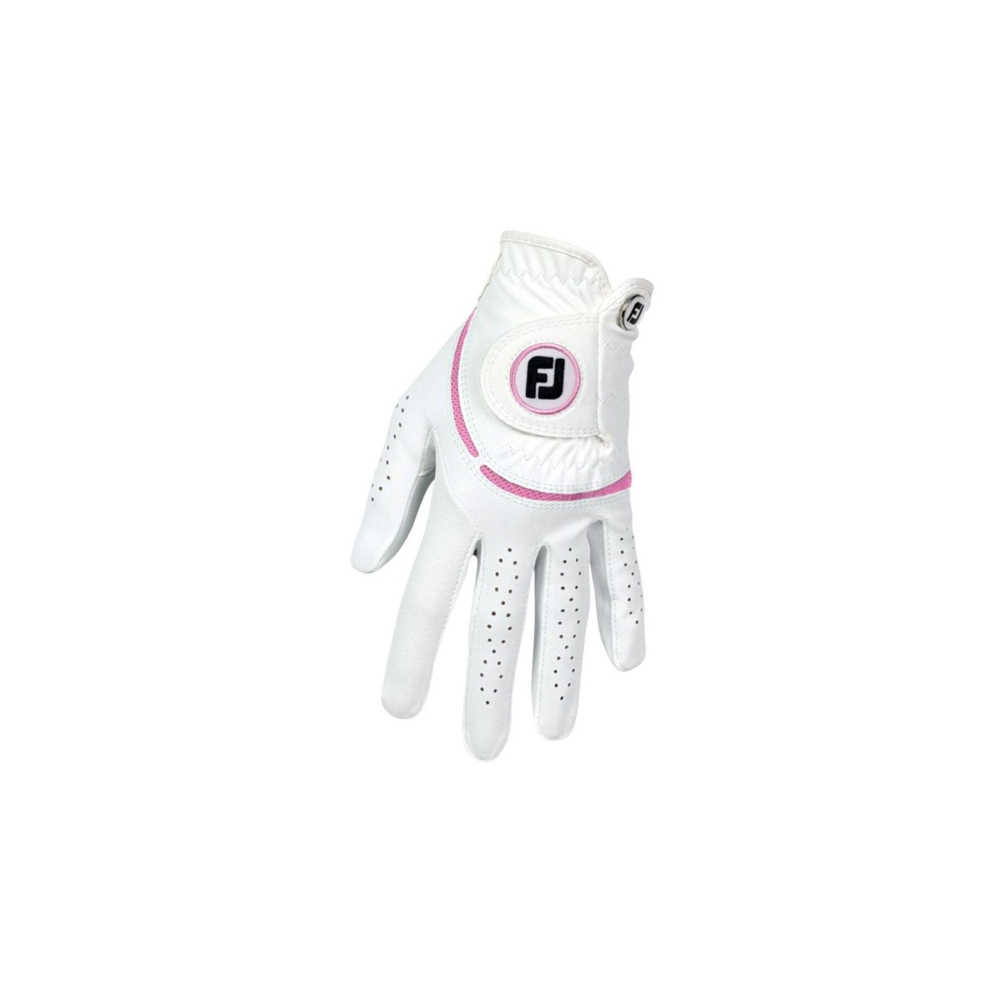 66212 Kadın Golf Eldiveni Beyaz/pembe Sol M-l Medium Large
