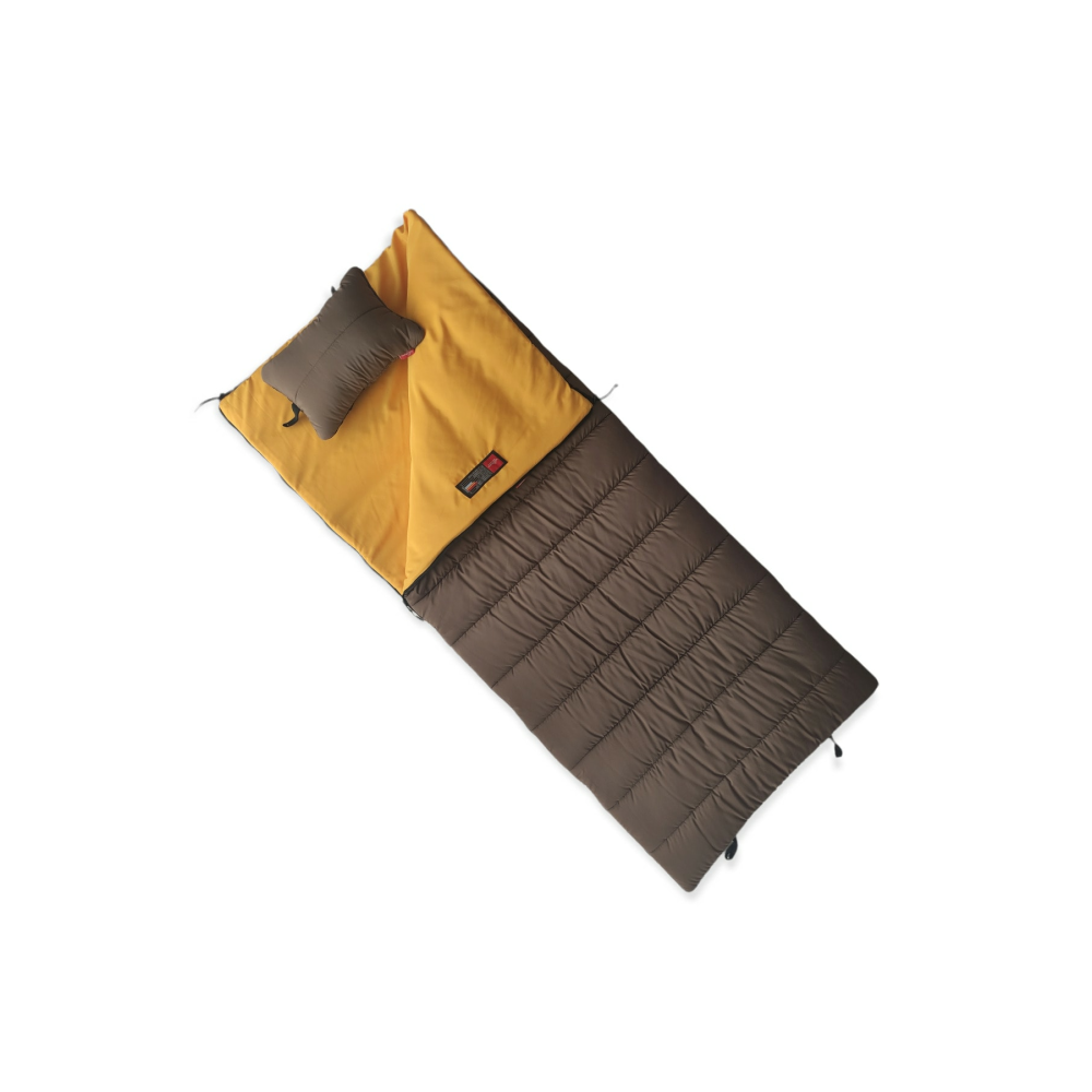 Oga 350 Kahverengi -15 Derece Birleşebilir Yastıklı Uyku Tulumu