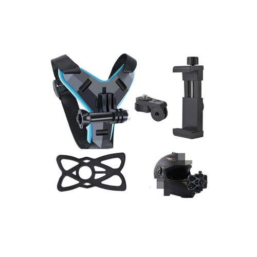 Aksiyon Kamera Kask Alt Çene Bağlantı Aparatı Telefon Tutucu Set Go Pro Motorsiklet