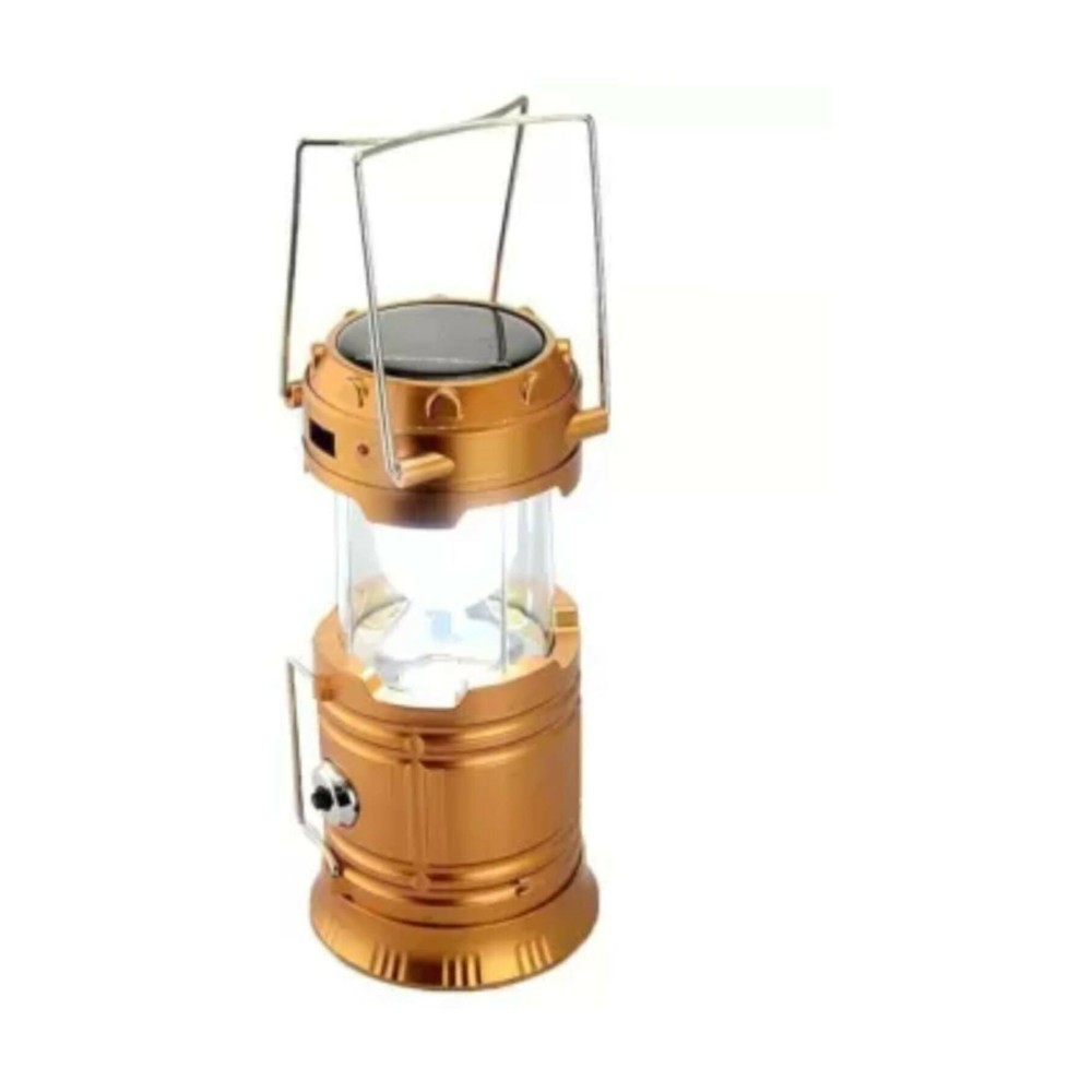 Şarjlı Kamp Lambası Güneş Enerjili Kızaklı Kamp Feneri Led Lamba Işıldak 4.1