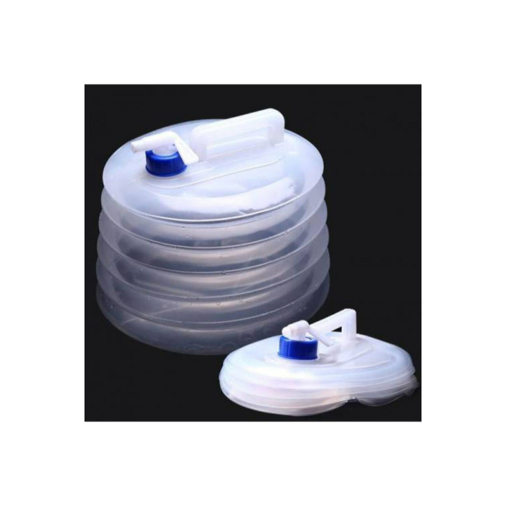 10 Lt Musluklu Katlanır Su Bidonu - Katlanır Su Kovası - Kamp Bidonu