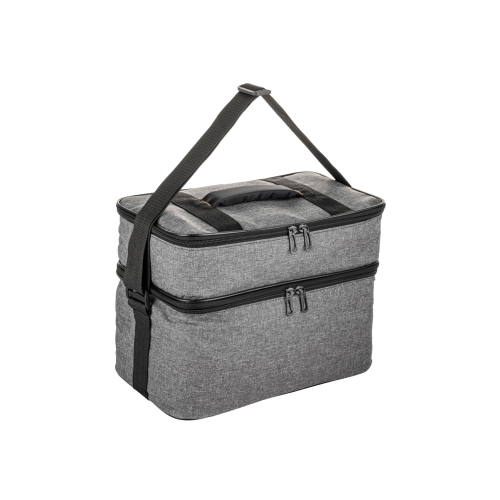22 Lt Hyperion Gri Soğutucu Çanta Kamp Piknik Sıcak Ve Soğuk Tutan Askılı Çanta