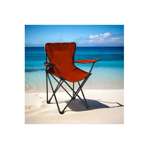 Piknik Ve Kamp Sandalyesi - Kırmızı